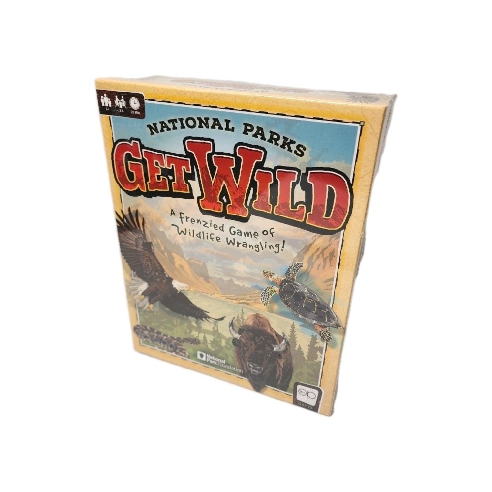 National Parks‎ Get Wild A Frenzied Game of Wildlife Wrangling Board Game